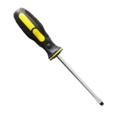 8" Hand Tools CRV Steel Cushion Grip Slotted Head Screwdriver